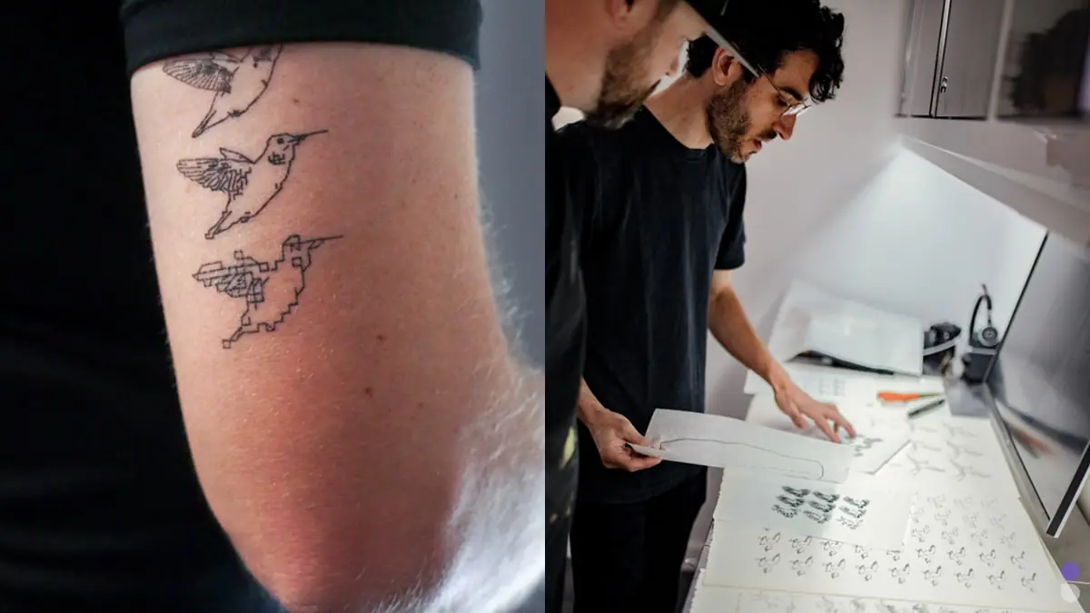 Американські розробники створили пристрій для криптовалютних NFT-татуювань, які можна зберігати на блокчейні