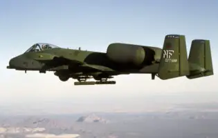 Розкриті технічні характеристики американського бойового літака A‑10 Thunderbolt II