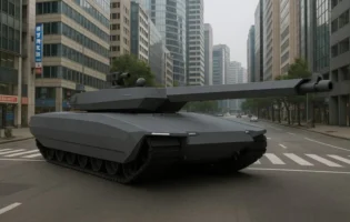 Розробники з Південної Кореї представили новий бойовий танк K3 зі штучним інтелектом