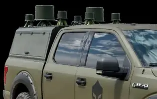 Українські розробники представили мобільну антидронову систему РЕБ AD Cerberus