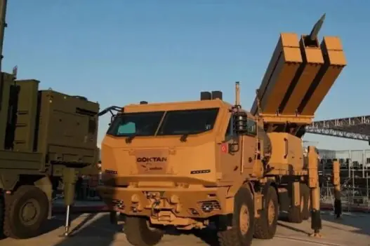 Турецькі розробники представили новітній зенітно-ракетний комплекс Göktan