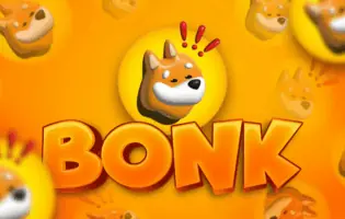 Цифровий токен Bonk зріс на 75% за тиждень