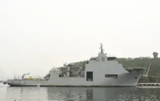 Індійські розробники представили спеціалізований військовий корабель Nistar