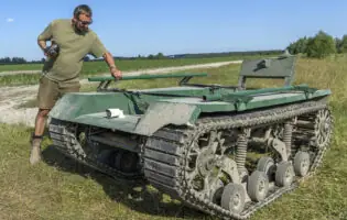 Розкриті технічні характеристики українського бойового робота Ratel H