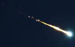 Астрономи зафіксували падіння уламка астероїда над Японією