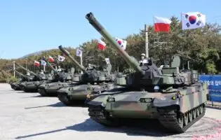 Корейські розробники представили бойовий танк K2 Black Panther