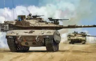 Ізраїльські розробники представили новітній бойовий танк Merkava Mk. 4 Barak