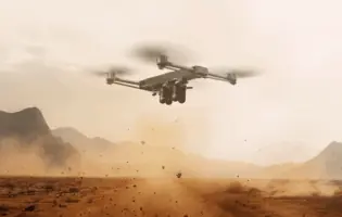 Канадські розробники представили ударний дрон Draganfly, оснащений боєприпасами Mjolnir