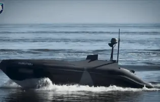 Українські розробники представили новітній надводний дрон Barracuda