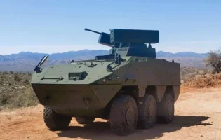 Американські розробники представили нову мобільну систему ППО Pandur SHORAD