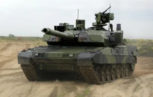 Німецькі розробники представили новий бойовий танк Leopard 2A8