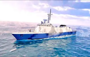 Тайванські розробники представили бойовий корабель нового покоління Zhenhai
