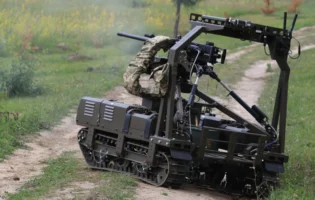 Розкриті технічні характеристики українського наземного бойового робота Droid TW 12.7
