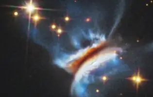 Космічний телескоп Hubble зафіксував найбільший протопланетний диск Чумацького Шляху