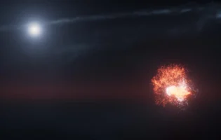 Телескоп Hubble зафіксував унікальне космічне явище після руйнування небесних тіл