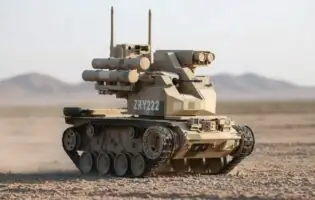Розкриті технічні характеристики китайського бойового наземного робота ZRY222