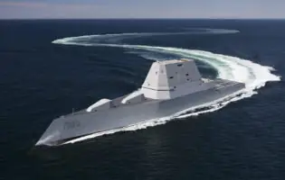 Американські розробники представили новий бойовий фрегат USS Zumwalt