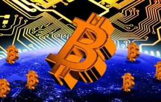 Біткоїн у моменті впав нижче  000