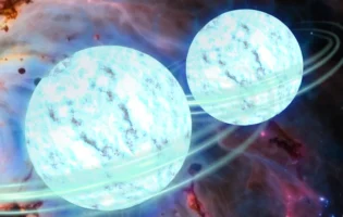 Вчені NASA показали, як утворюється золото внаслідок зіткнення двох гігантських зірок у космосі