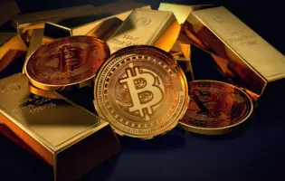 Співвідношення біткоїна до золота впало на 70%