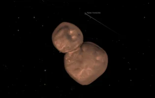 Космічна місія NASA зафіксувала рідкісний об’єкт Аррокот аномальної форми