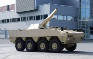 Британські розробники представили нову мінометну систему Patria Nemo