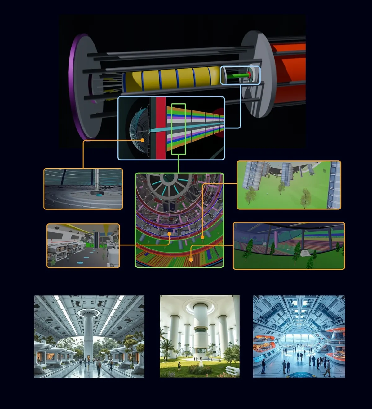  Науковці представили проєкт станції, що може перебувати у космосі 400 років