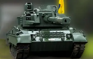 Бельгійські розробники представили бойовий танк Leopard 1 з баштою Cockerill 3105 для ЗСУ