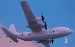 Розробники Northrop Grumman представили новий літак E‑130J Phoenix II для ВМС США