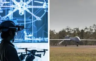 Китай показав мобільну електромагнітну катапульту для запуску дронів з вантажівок