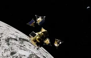 Чотири реактивні дрони NASA шукатимуть воду на південному полюсі Місяця